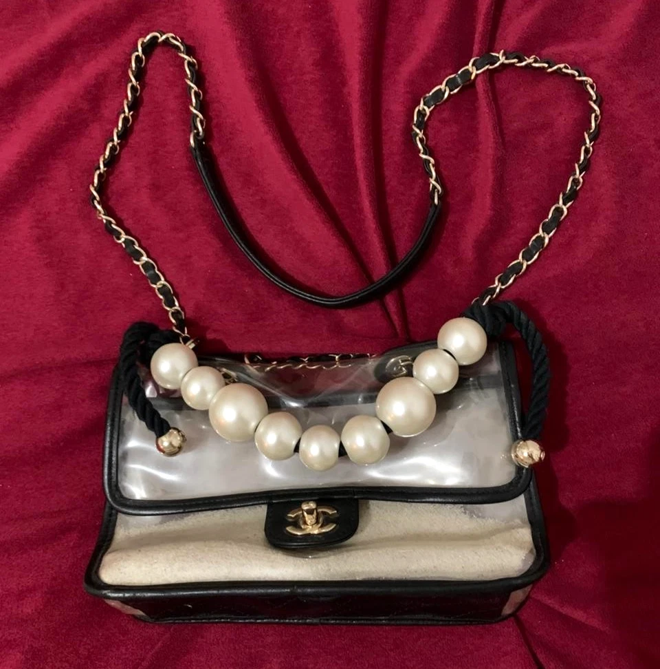 CHANEL Clear Bags & Handbags for Women for sale | eBay
