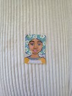 ORIGINAL ACEO Folk Art Painting Girl Woman God Holy Spirit Bible Scripture — photo 2
