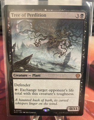 MTG, TREE OF PERDITION (ECC) (NM OR BETTER CONDITION)