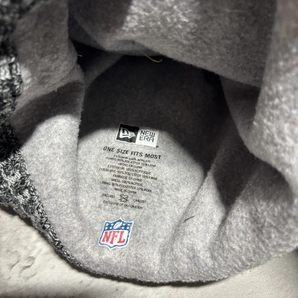 Gorra gorro Minnesota Vikings adulto talla única New Era gris para hombre Foto 3 de 3