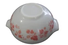 Vtg 443 Pyrex Nesting Bowl Pink Gooseberry Cinderella, 2-1/2 Quart Mixing MCM