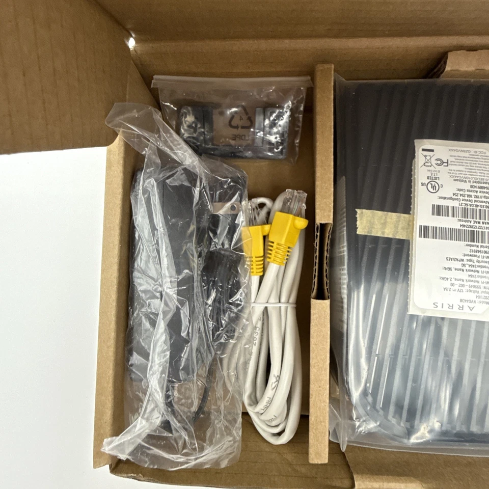 NEW SEALED ARRIS Frontier NVG443B Dual Band Wi-Fi DSL Router  - Image 3 of 4