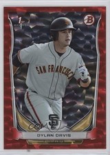 2014 Bowman Draft Red Ice 142/150 Dylan Davis #DP94 0b0