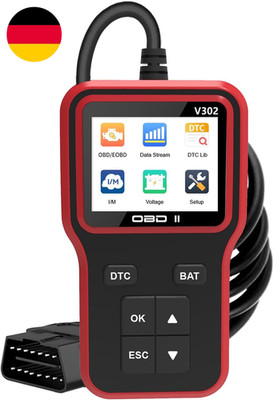 Shkalacar Auto-Obdii-Scanner   Motorfehler Erkennen, Echtzeitdaten Überwachen, B