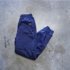 Vintage 90s JCPenney Olympics USA Windbreaker Track Pants Sz Medium Navy Blue