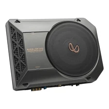 Infinity BASSLINK SM 2 8” Class D Powered Underseat Car Subwoofer w/Bass Control