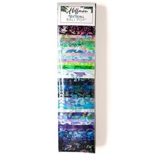 Hoffman Bali Pop Waterfall Floral Hand-Dyed Batiks Strips Fabric Precuts M494.24