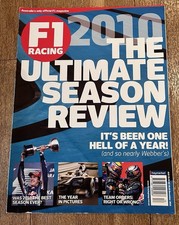 F1 Racing Magazine December 2010 Formula 1 Ultimate Season Review Vettel Webber