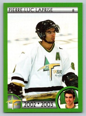 Pierre-Luc Laprise 2002-03 Val d'Or Foreurs