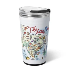 24oz Party Cup, Stackable Insulated Travel Coffee Tumbler with EZ Slider Lid,...