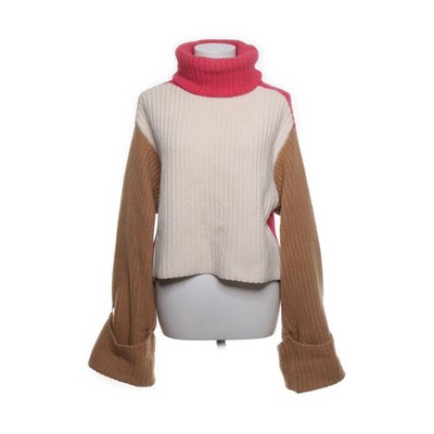 H&M Trend, Rollkragenpullover, Größe: 34, Beige/Mehrfarbig, Wolle/Kaschmir #COs