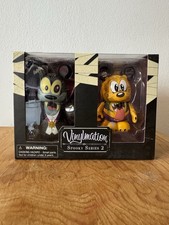Disney VINYLMATION Spooky Series 2 GOOFY & PLUTO Set Limited Release HALLOWEEN