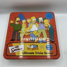 The Simpsons Ultimate Trivia Game. Vintage 2002 Simpsons. Complete With Manual