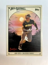 2023 Topps X Bob Ross The Joy of Baseball Juan Soto #46‼️Mets⭐️WS🏆