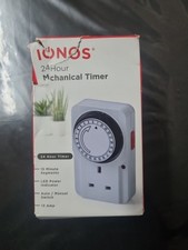Produktbild - Ionos 24 Stunden Mechanische Zeitschaltuhr 13 Amp