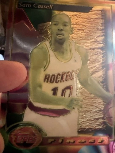 1993-94 Topps Finest - Sam Cassell #169 (RC)