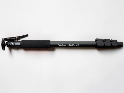 Velbon RUP-L43 Aluminum Monopod with Ball Head 4-Section Camera Support