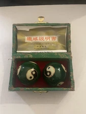 Chinese Health Balls Han with  Chimes for Meditation Yin Yang