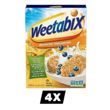 4 x Weetabix biscuits Whole Grain Cereal, swe...