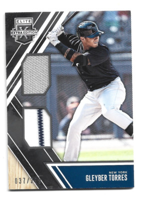 2017 Gleyber Torres Elite Extra Edition Game Used Materials SP 37/299