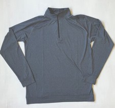 Swannies Perry Quarter Zip Golf Performance Stretch Pullover Dunnaway Mens M