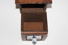 Antique Hand Crafted Spice Holder - Rustic Ceramic Wooden Drawer Kitchen Storage — photo 4