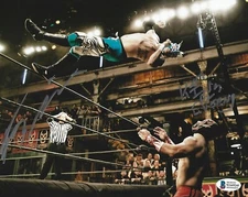 Rey Fenix King Cuerno Signed 8x10 Photo BAS Beckett COA AEW Lucha Underground 1