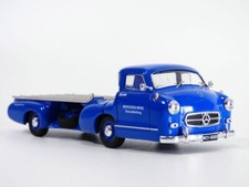 Camion plateau porte auto RENNTRANSPORTER MERCEDES 1955 1/43