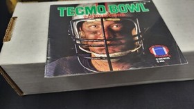 TECMO BOWL NINTENDO ORIGINAL NES VIDEO GAME INSTRUCTION MANUAL BOOK ONLY