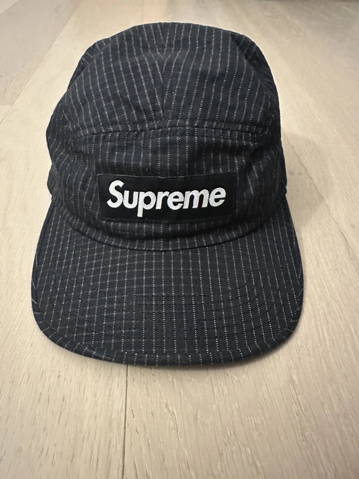 Casquette ripstop à damier SUPREME