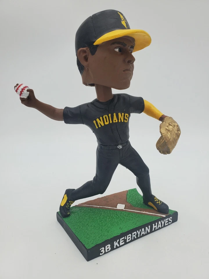 Guante de Oro Ke'Bryan Hayes Indianápolis Indian Bobblehead Piratas de Pittsburgh  Foto 2 de 4