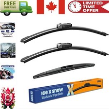 Premium 26"+16"+12" Windshield Wipers for Subaru Impreza and Crosstrek 2018-2023