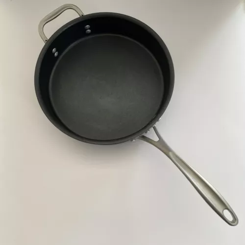 Calphalon 10" Hard Anodized Nonstick Straight Edge Fry Pan Skillet Helper Handle