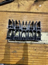 (10) Conductix 29746/ Insul-8 256B Conductor Bar Support. Snap In. No Hardware