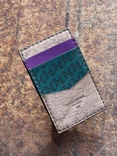 HIX Design Slim V Front Pocket Wallet - Custom - Premium Goat Leather