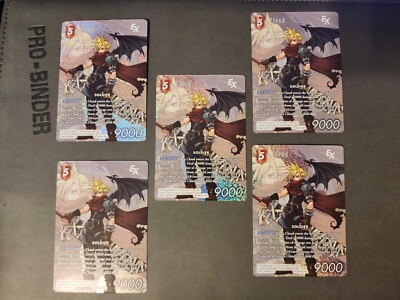 【FFTCG foil PR】　クラウド Final Fantasy Promo Cloud EX Legend Full Art Foil PR-044/8