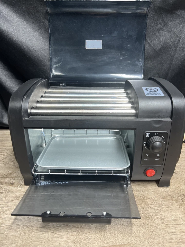 Horno tostador Elite Cuisine Hot Dog, temporizador de 30 minutos, negro EHD-051B Maxi Matic Foto 4 de 4