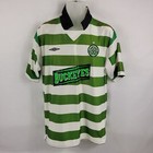 Celtic Soccer Jersey FC Football Club Scotland Umbro Buckeyes 2004 Shirt Mens XL
