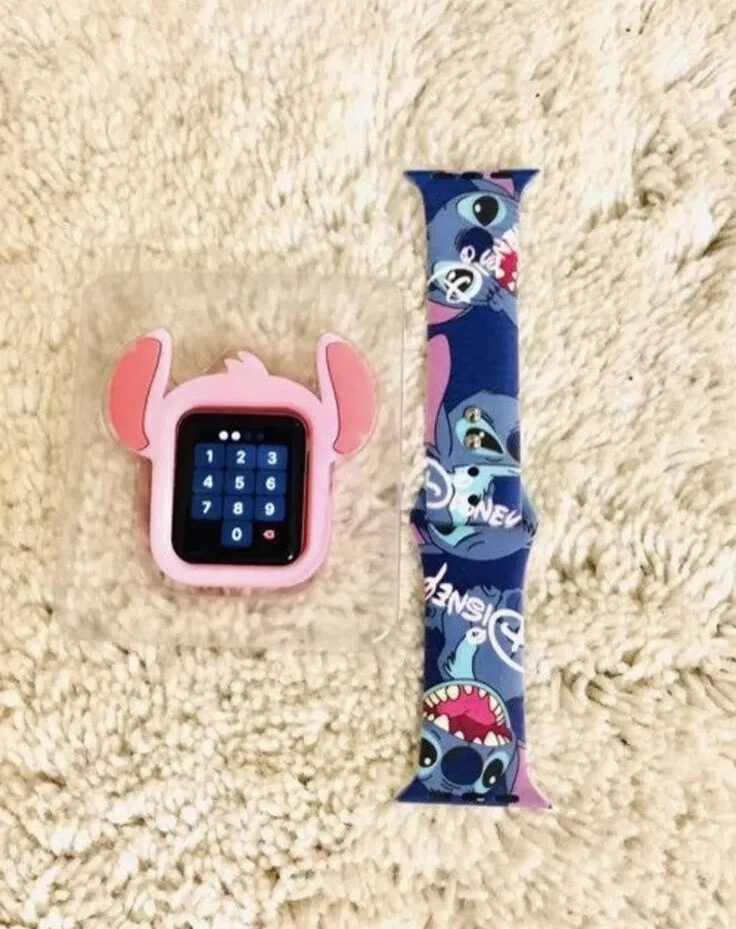 My hand stitched Louis Vuitton Apple Watch strap cut from a