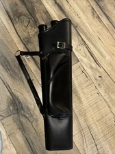 Genuine Leather Neet Archery Hip Bow Arrow Quiver - Black, New and Durable