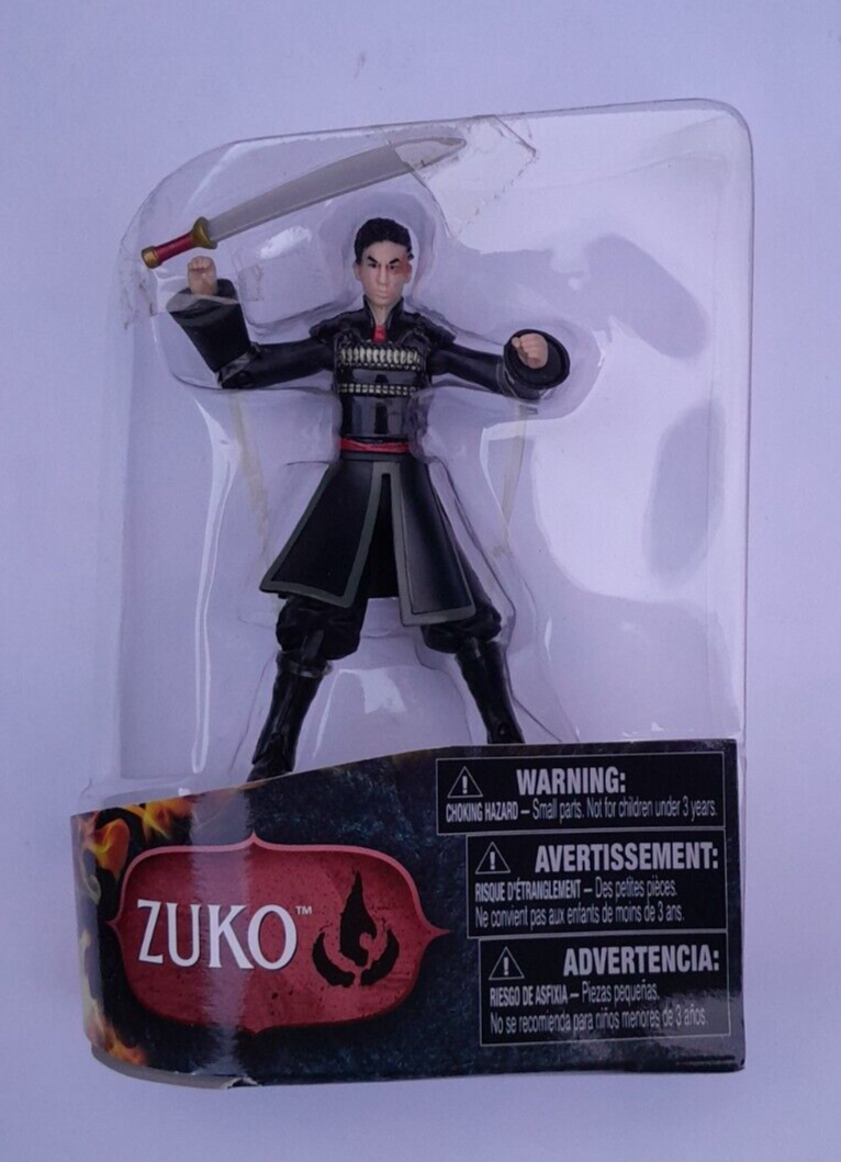 AVATAR LAST AIRBENDER ZUKO 3.75"" ACTION FIGURE SPIN MASTER TOYS NO BACKING CARDS