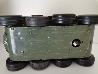 Fahrzeug Militär Krieg Miniatur Joustra Hergestellt IN France Panzer 49DGE N8163