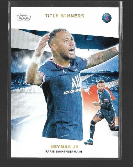 2021-22 Topps Paris Saint-Germain PSG Team Set Card Title Winners 