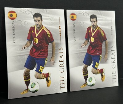 2023-24 Futera Unique Nostalgia Spain Cesc Fabregas The Greats