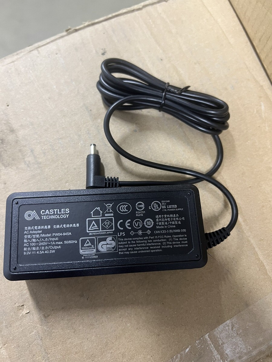 Castles PW04-945A Power Supply For Dejavoo Z8 Z11 Z9 Credit Card