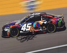 AUTOGRAPHED 2023 Tyler Reddick #45 Jordan Brand KANSAS PLAYOFF RACE (Retro Jorda
