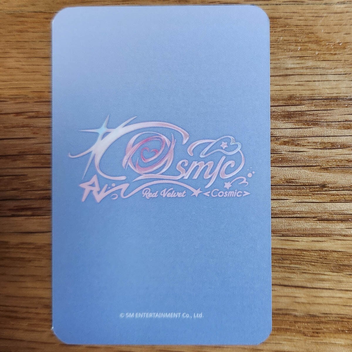 Joy Official SoundwaveLucky Draw Photocard Red Velvet Cosmic