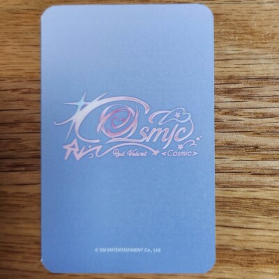 Joy Official SoundwaveLucky Draw Photocard Red Velvet Cosmic