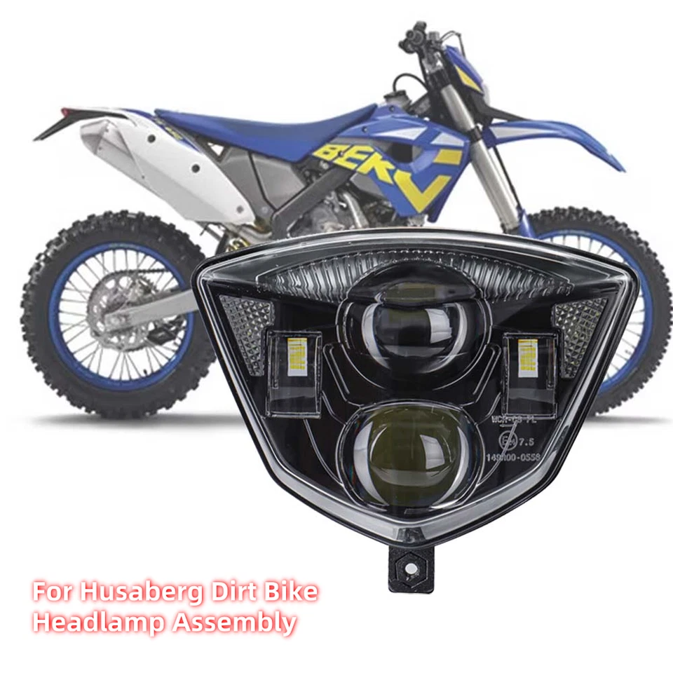 Conjunto de lámpara de faro LED para HUSABERG FE 450 570 390 350 501 TE 200 400 450 Foto 2 de 4