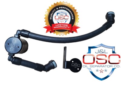 J&L OSC Oil Separator Fits 2020-2022 Ford Mustang GT500